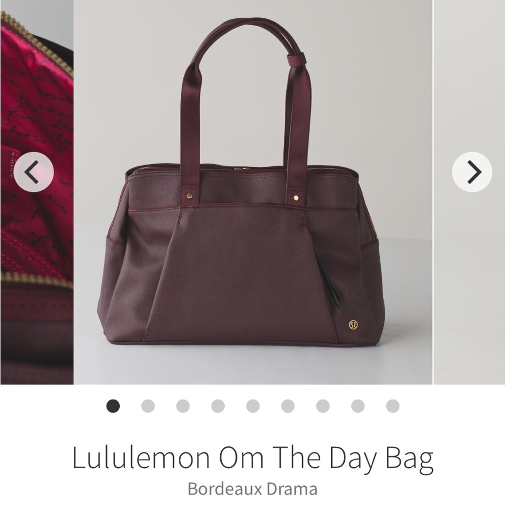 Lululemon om the day bag